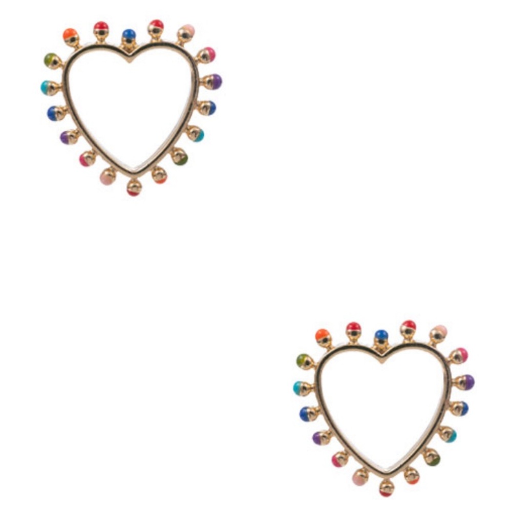 Heart Stud Earring